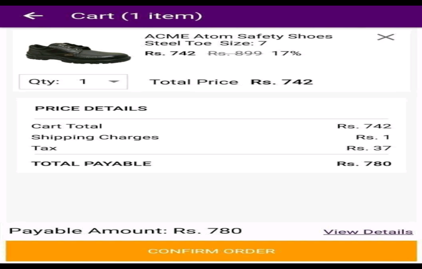 Order Management System screenshot 1