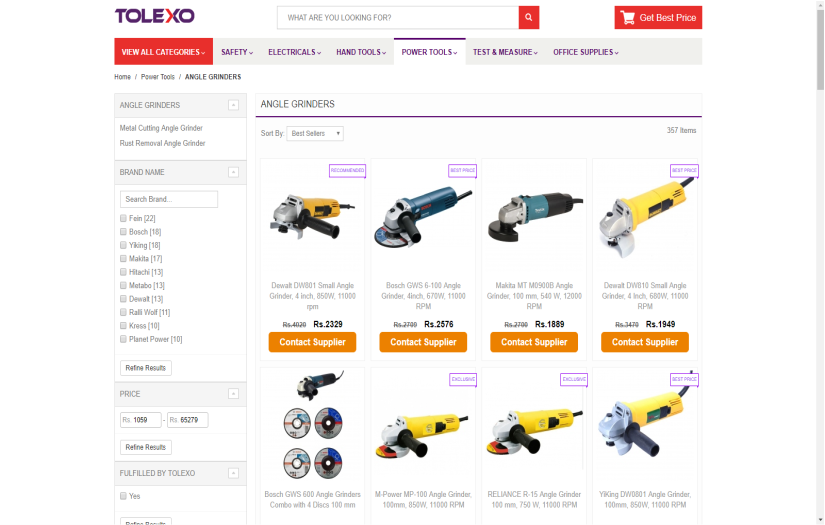 B2B platform/E-Commerce screenshot 3