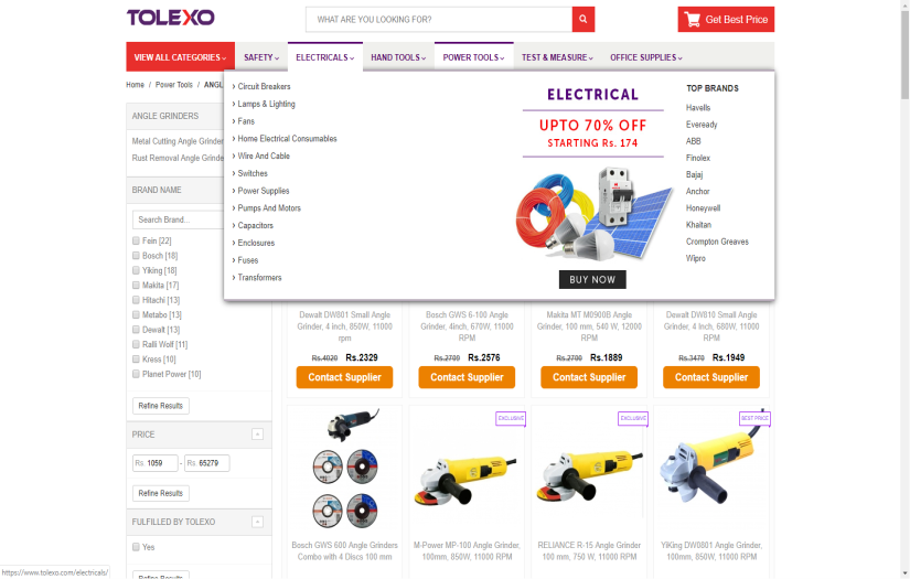 B2B platform/E-Commerce screenshot 5