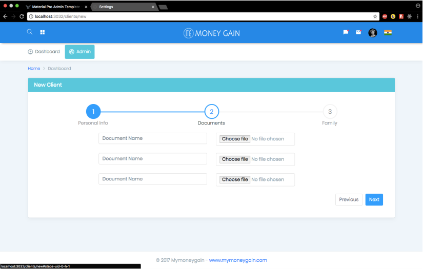 Wealth management software screenshot 5