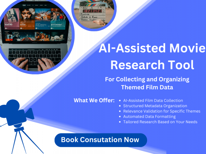 How We Helped Researchers Collect Theme-Based Film Data Efficiently screenshot 1