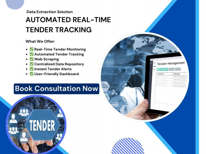 How We Helped Businesses Track Tenders Efficiently with Manual Monitoring screenshot 1