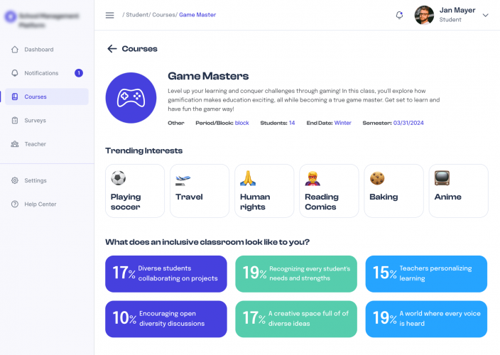 School Management Platform screenshot 3