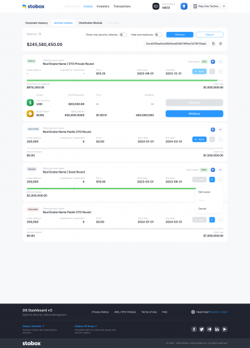 Stobox - Tokenization Service screenshot 3