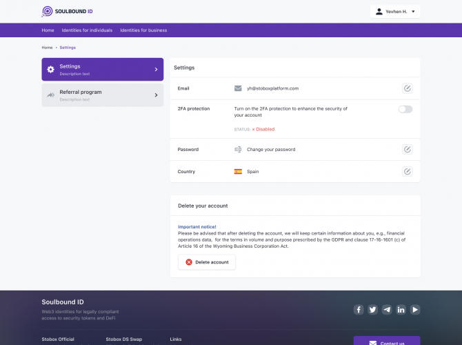 Stobox - Soulbound ID screenshot 2