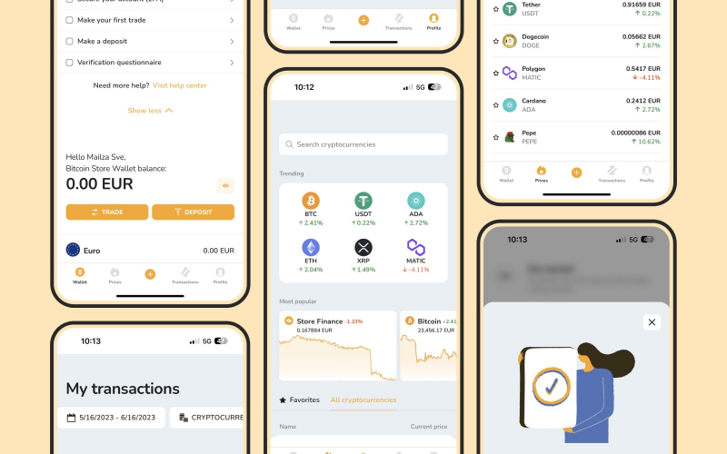 Bitcoin Store screenshot 1