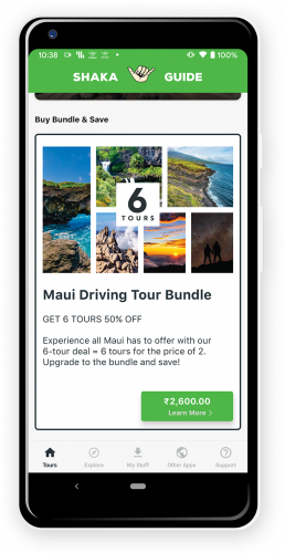Mobile App Development - Shaka Guide Maui and Road to Hana Tours screenshot 5