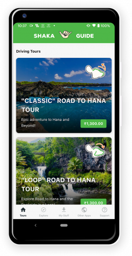 Mobile App Development - Shaka Guide Maui and Road to Hana Tours screenshot 4
