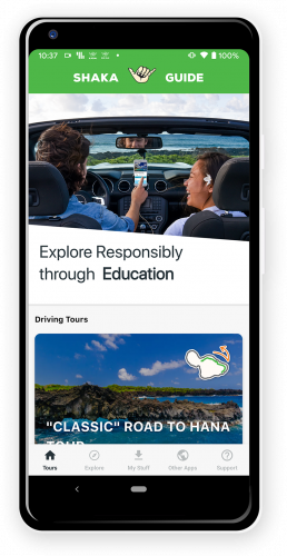 Mobile App Development - Shaka Guide Maui and Road to Hana Tours screenshot 1