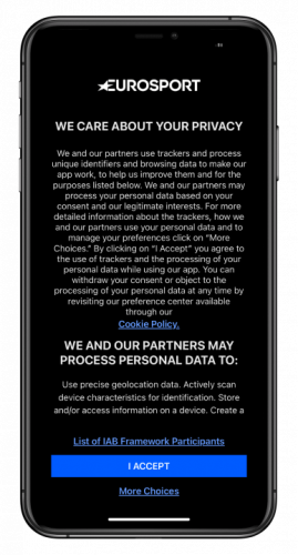 Eurosport | Sports News iOS Mobile App Development screenshot 2
