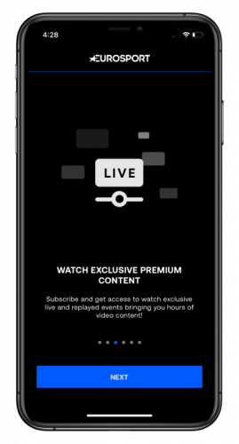 Eurosport | Sports News iOS Mobile App Development screenshot 5