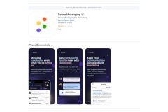 Sense Messaging - iPhone App Development