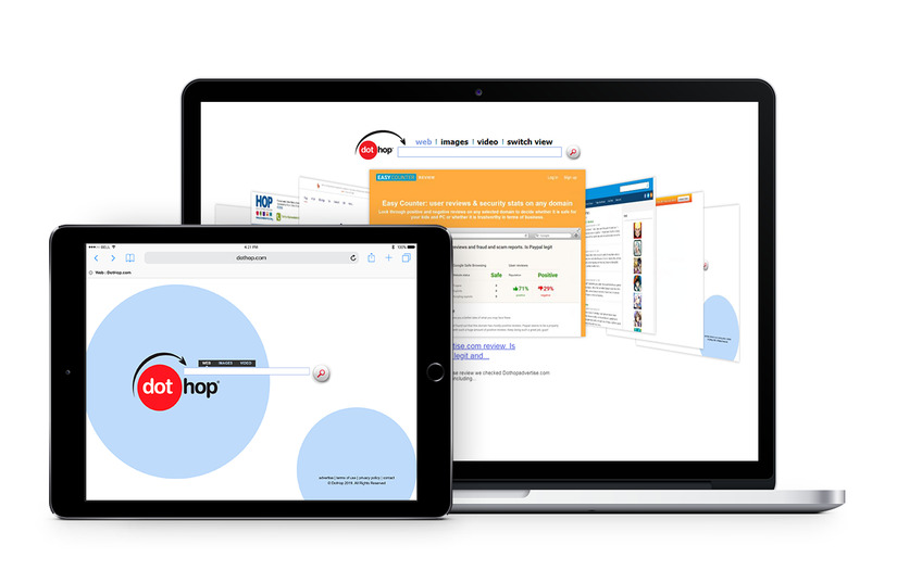 DotHop.com Search and Advertising Platform screenshot 1