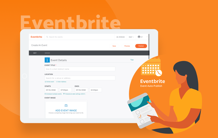 Auto-publish extension for Eventbrite screenshot 1