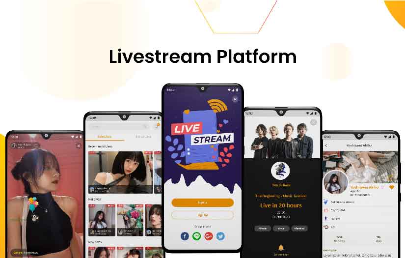 Social Live Streaming Platform screenshot 1