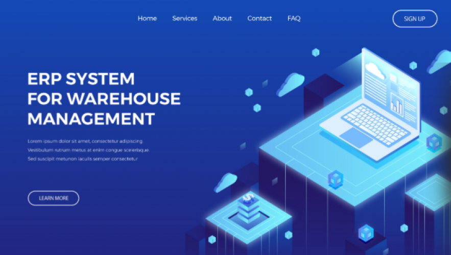 ERP System for Warehouse Management screenshot 1