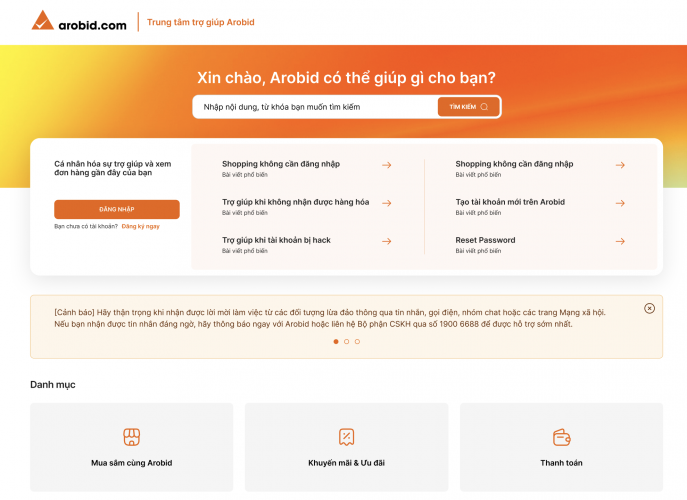 Arobid CMS screenshot 2