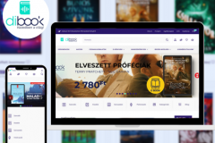 DiBook e-book webshop development