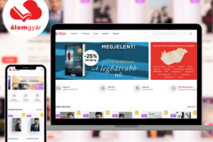 Online bookstore development for Álomgyár