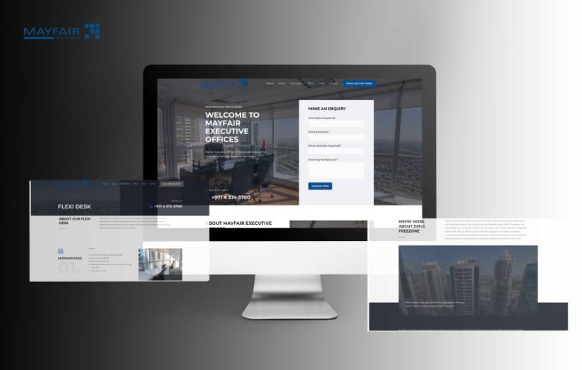 MAYFAIR - Wordpress Development screenshot 1