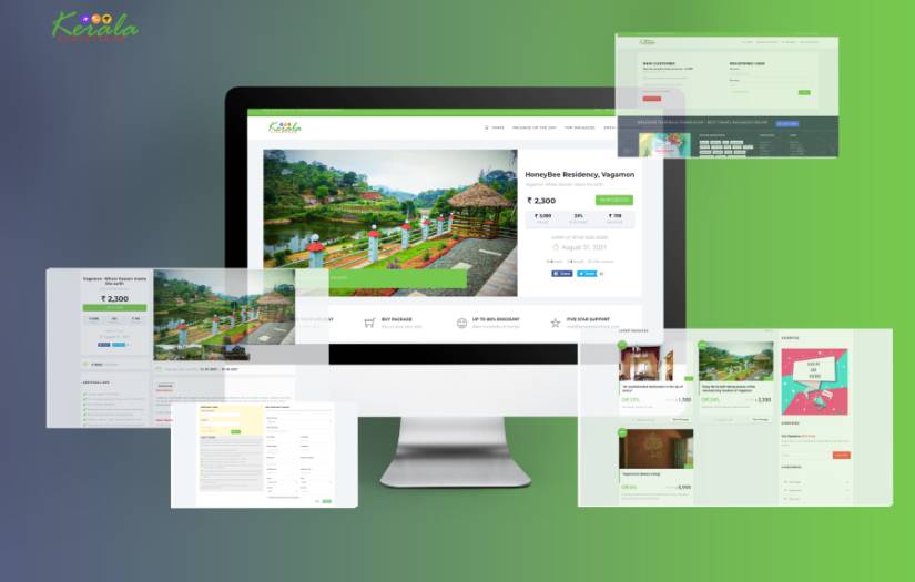 Kerala Travelshop - Custom Development screenshot 1