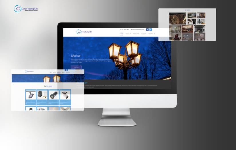 Clarion Lights - Website Development screenshot 1