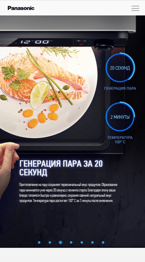 Panasonic Steam oven screenshot 4