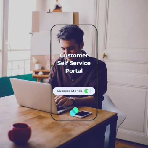 Customer Self Service Portal screenshot 1