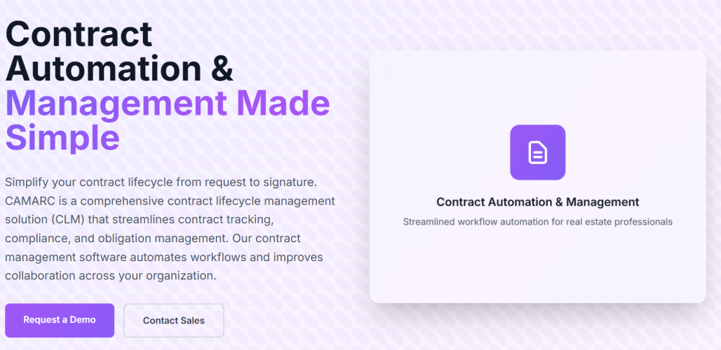 Contract Automation & Management screenshot 1