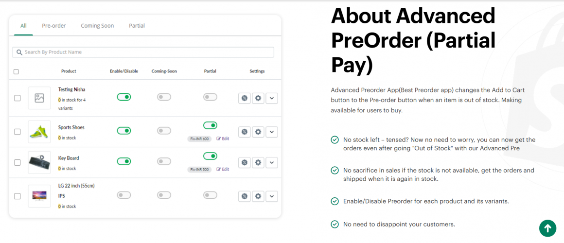 Advanced PreOrder Shopify App screenshot 3