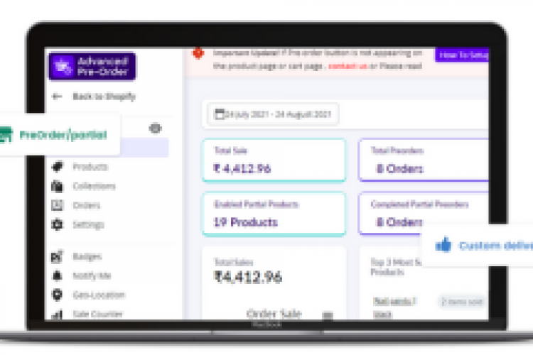 Advanced PreOrder Shopify App screenshot 2