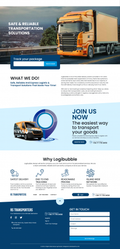 Fleet management system screenshot 1