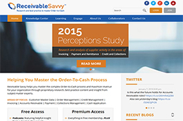 Website Design and Development for Receivable Savvy