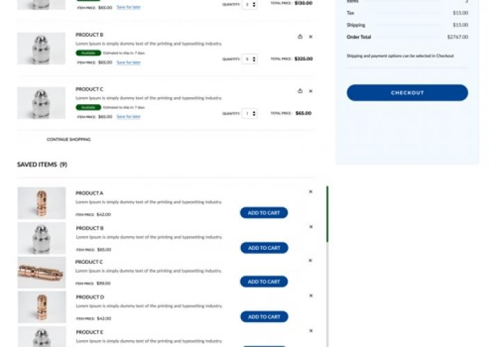 Echoice (E-commerce Website) screenshot 1