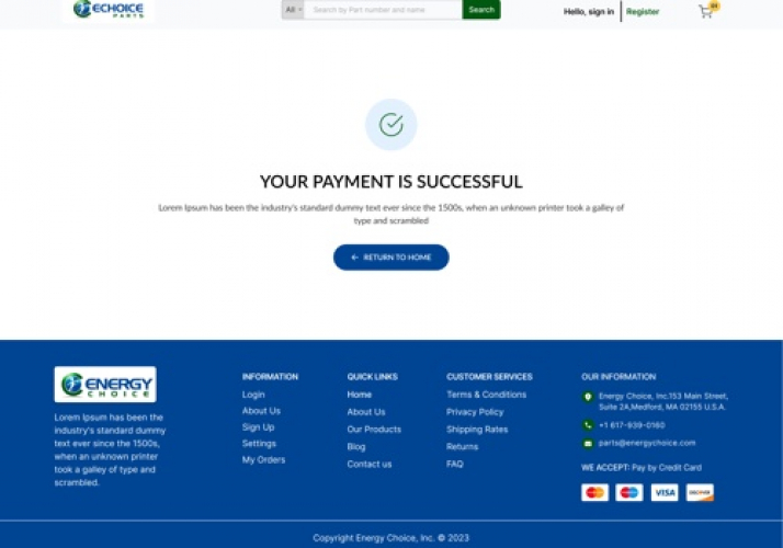 Echoice (E-commerce Website) screenshot 3