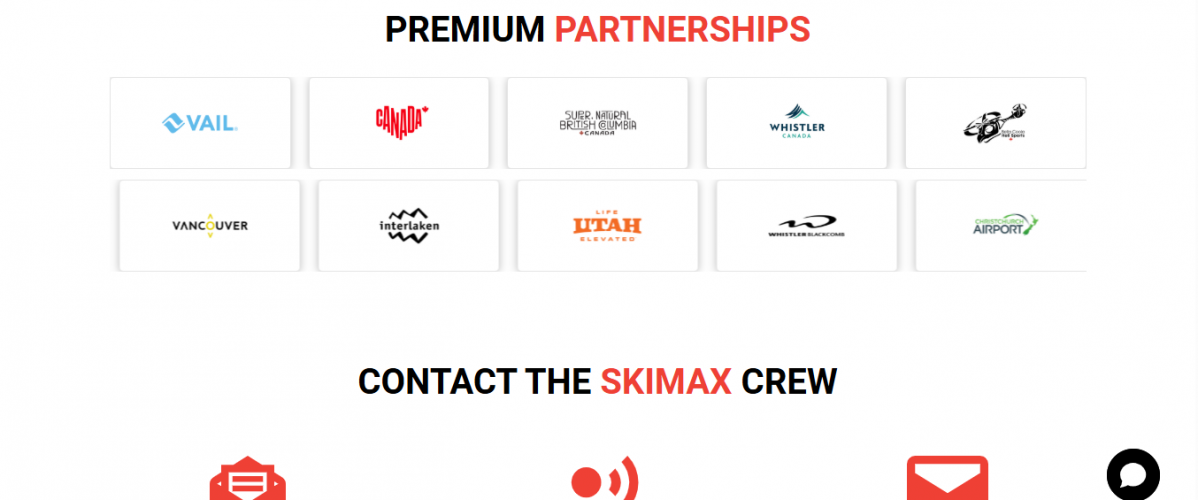 Skimax (Travel & Sports Website) screenshot 4