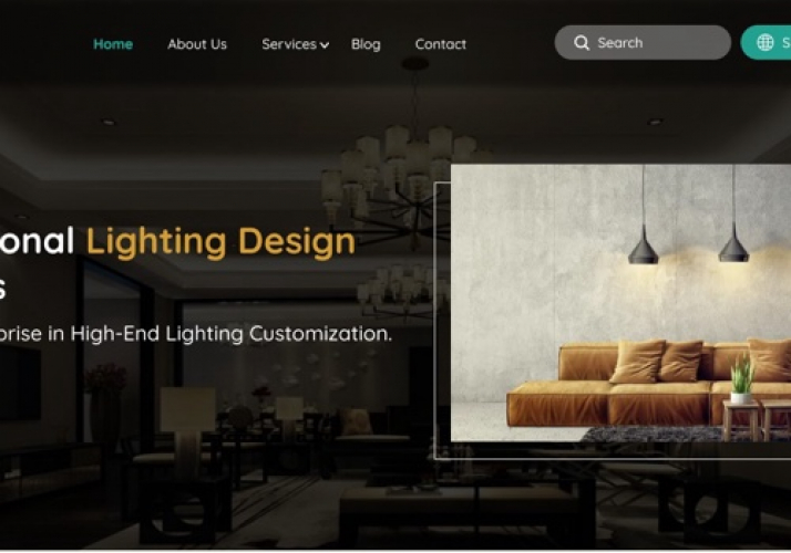 Genius Lighting (E-Commerce Website) screenshot 4
