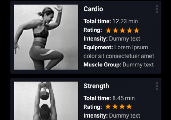 Spark Fitness -Gymni (Fitness App) screenshot 3