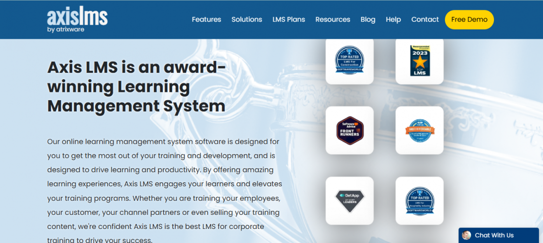 Atrixware (Landing Page) screenshot 4