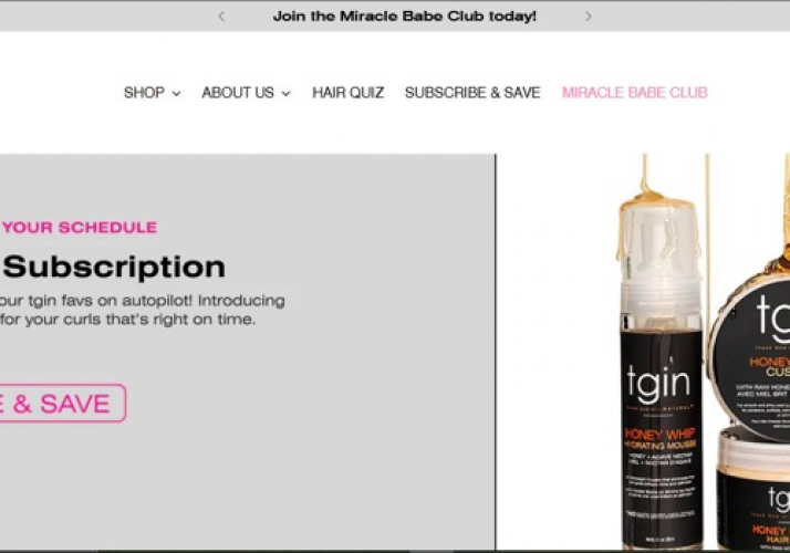 Thank God It's Natural (E-Commerce Website) screenshot 2