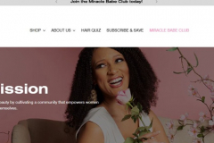 Thank God It's Natural (E-Commerce Website)