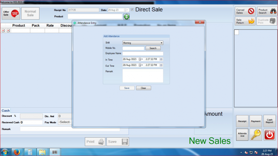 YES-POS screenshot 1