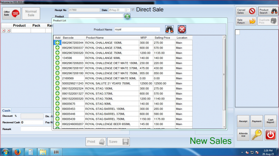 YES-POS screenshot 5