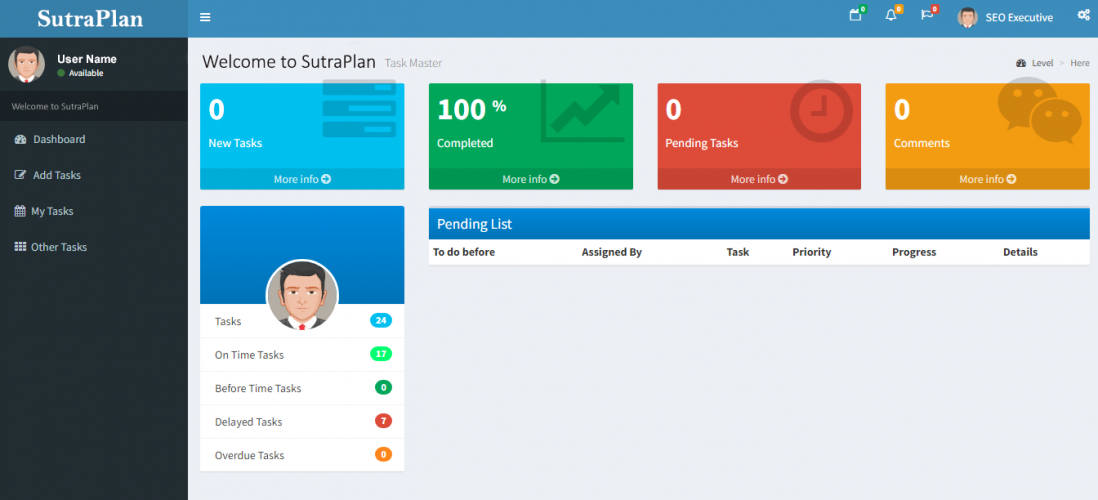 SutraPlan Task Manager screenshot 4