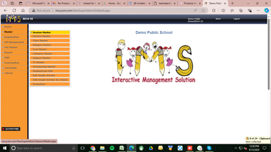 Interactive Management Solutions screenshot 1