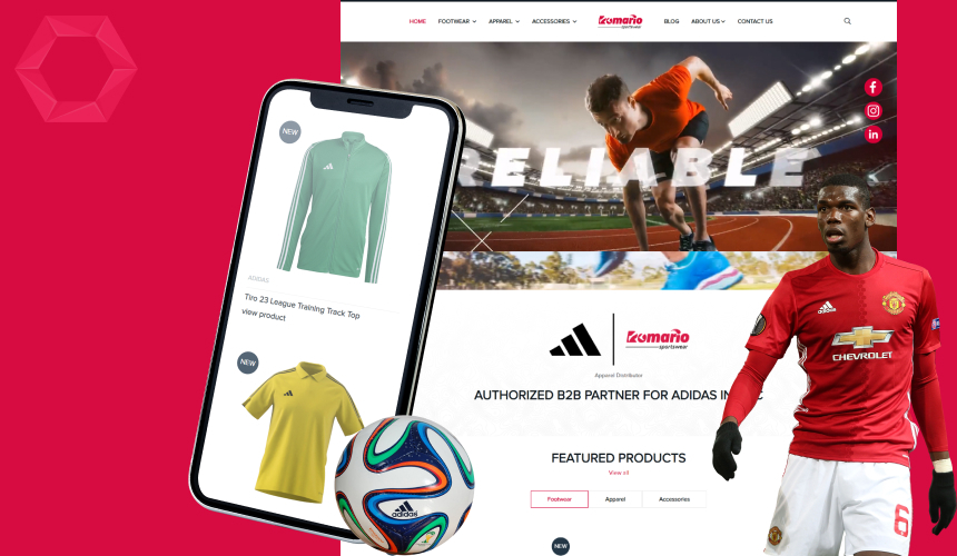 Romario Sports Wear screenshot 1