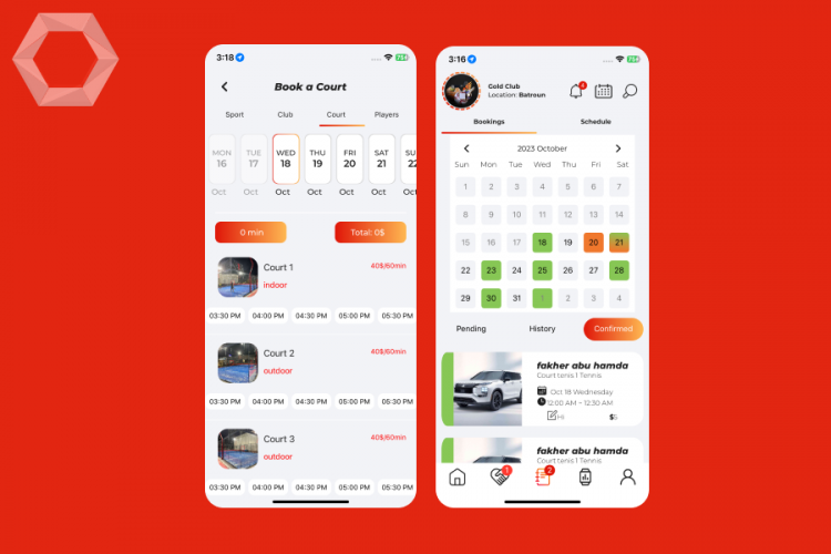 Sportciety App screenshot 1