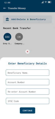 Banking App screenshot 3