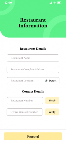 Food Delivery app screenshot 2