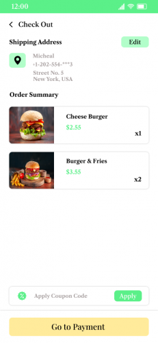 Food Delivery app screenshot 1